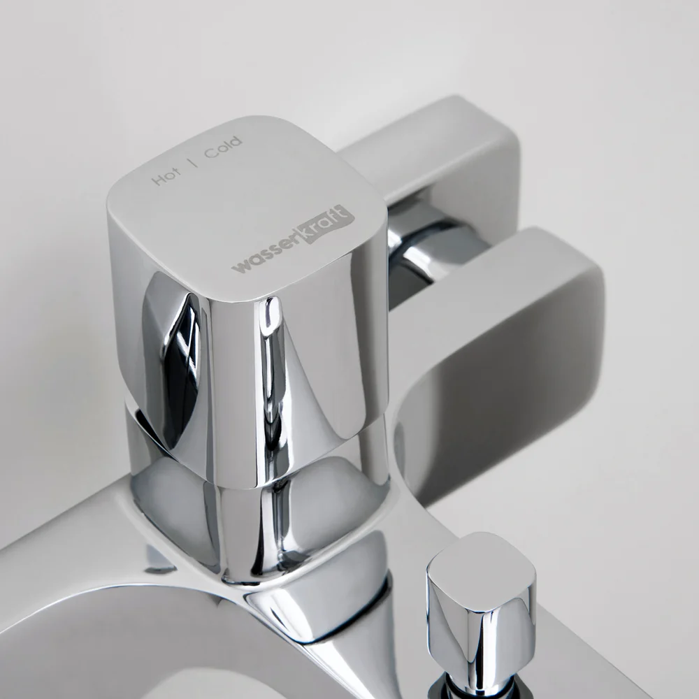 Смеситель для ванны с душем Wasserkraft Naab хром 8601 - 6
