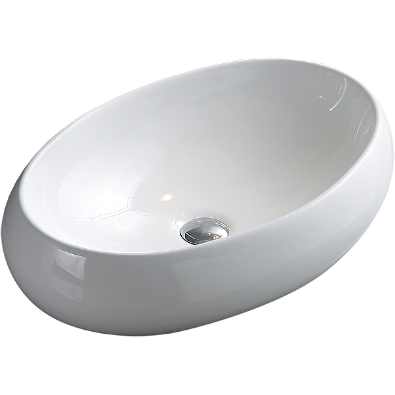 Раковина накладная Ceramalux N белый  9030D - 0