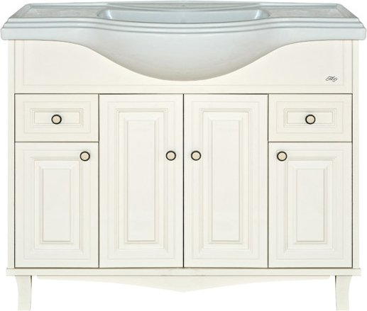 Мебель для ванной Misty Шармель 105 светло-бежевая эмаль - 5