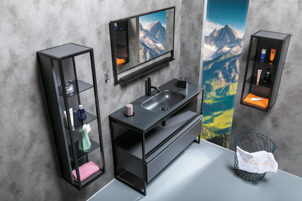 Полка подвесная Armadi Art Loft 75 черный 895-A - 3