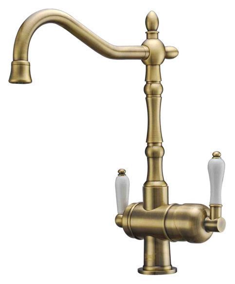 Смеситель Zorg Clean Water ZR 326 YF BR для кухонной мойки - 0