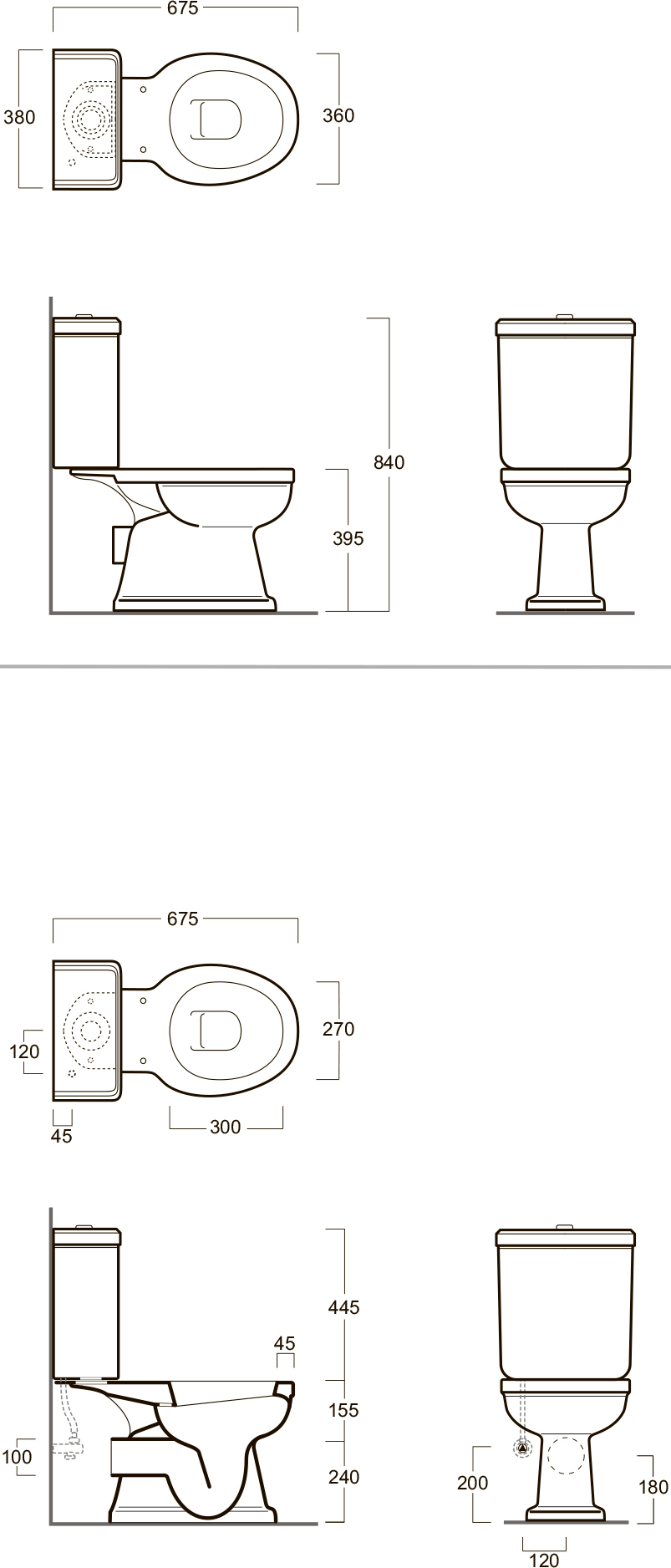 Унитаз напольный Simas LONDRA с крышкой, белый (LO931) - 3