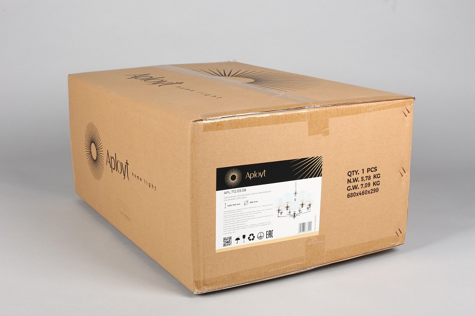 Подвесная люстра Aployt Malwa APL.712.03.08 - 8