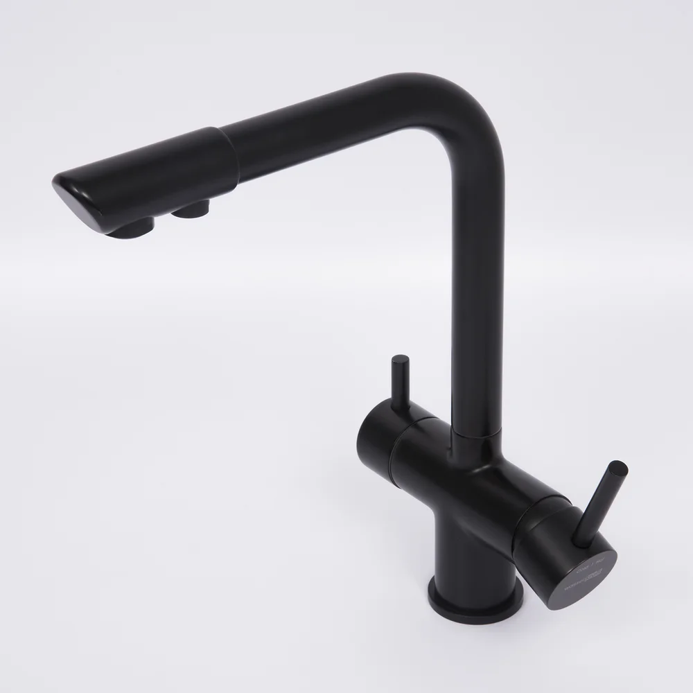 Смеситель для кухни Wasserkraft черный матовый A8367 - 6