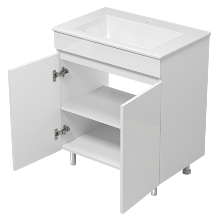 Тумба под раковину Misty Енисей 70 белая Э-Ени01070-012 - 2
