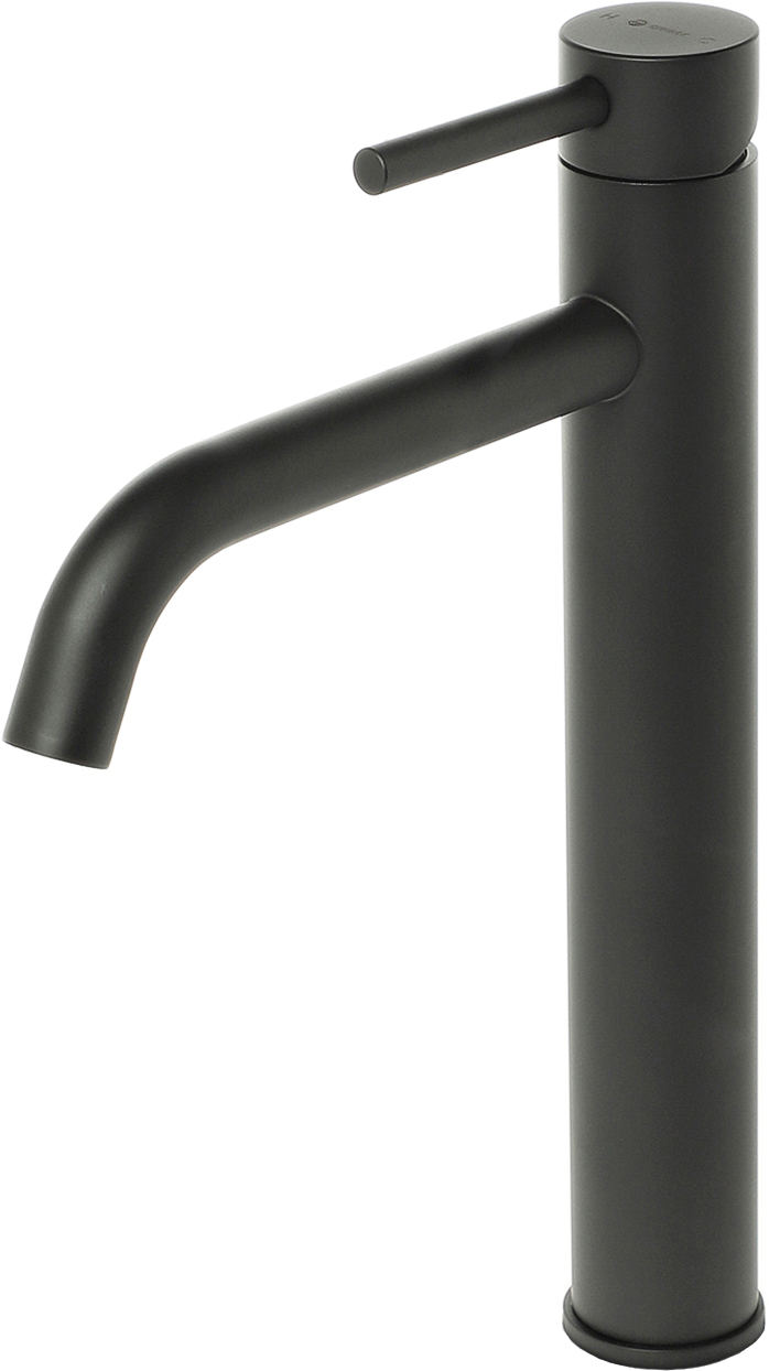 Смеситель для раковины STWORKI Ольборг OL-06SV черный - 3