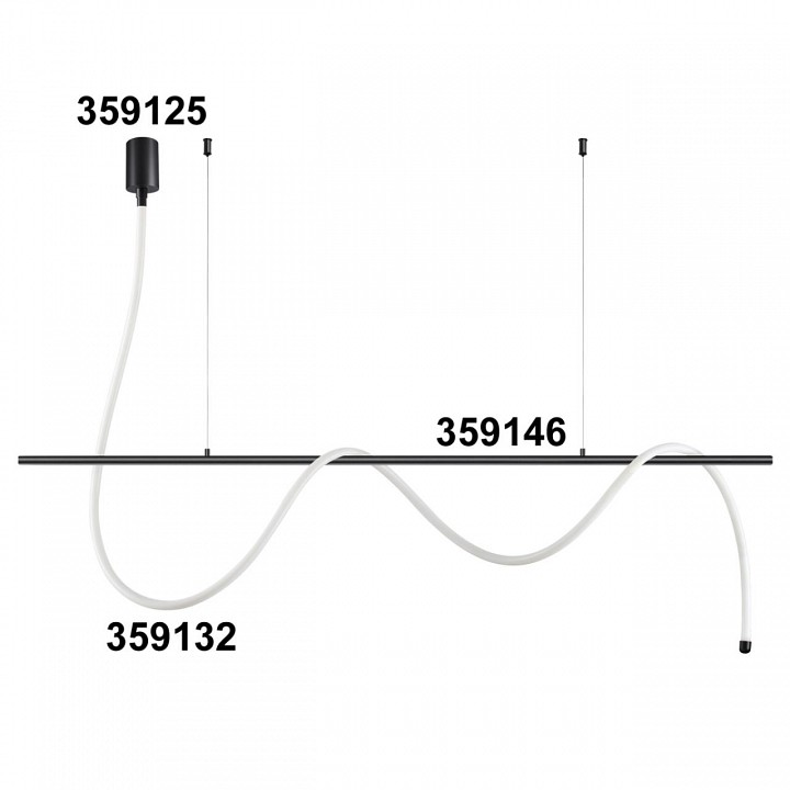 Подвесной светильник Novotech Ramo 359132 - 3