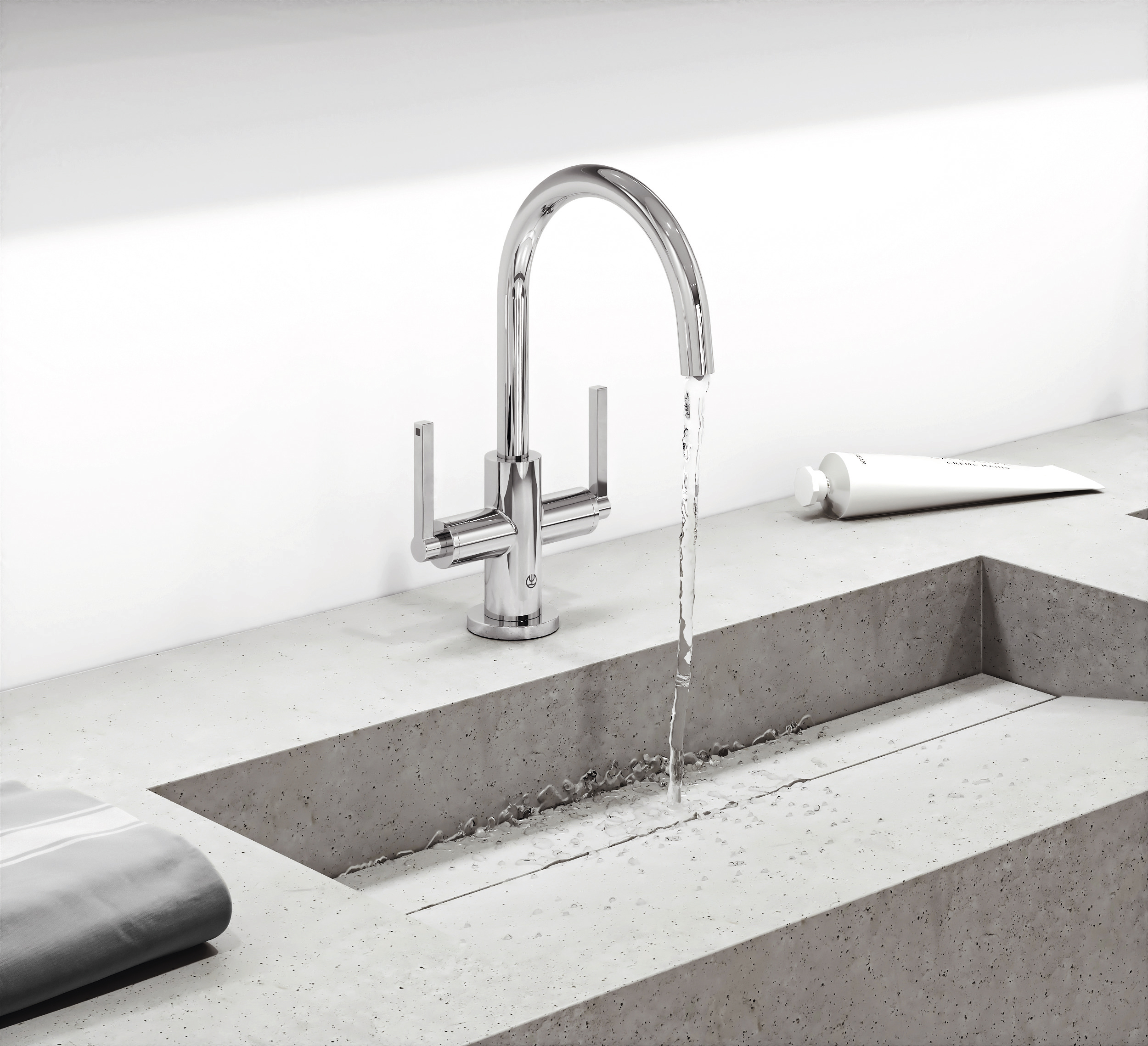 Смеситель Kludi Nova Fonte Puristic для раковины 201180515 - 1