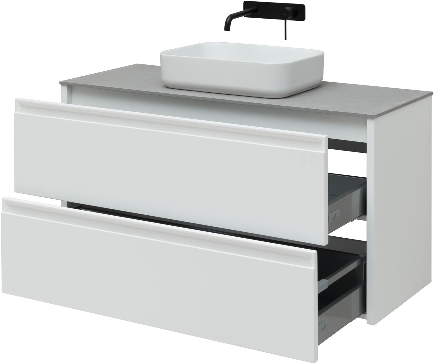 Тумба под раковину Allen Brau Fantasy 120 белый матовый 1.11005.WM - 7