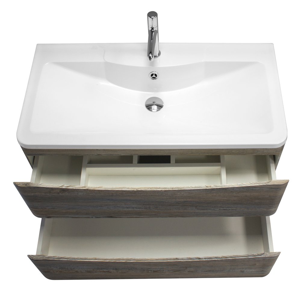 Комплект мебели BelBagno Acqua 100 светлое дерево - 7