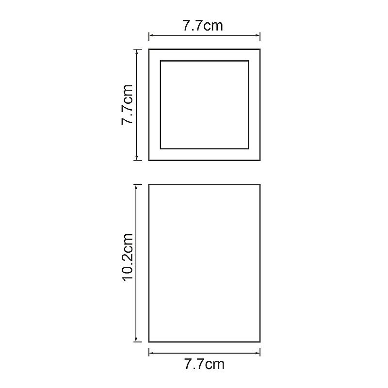 Стакан для зубных щеток WasserKRAFT Abens черный матовый K-3728 - 2