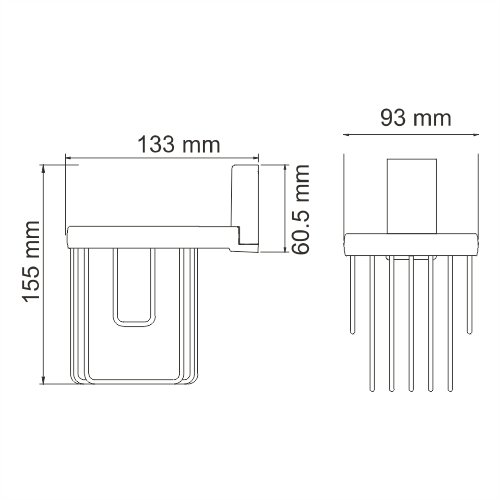 Lopau K-6045 Держатель освежителя - 2