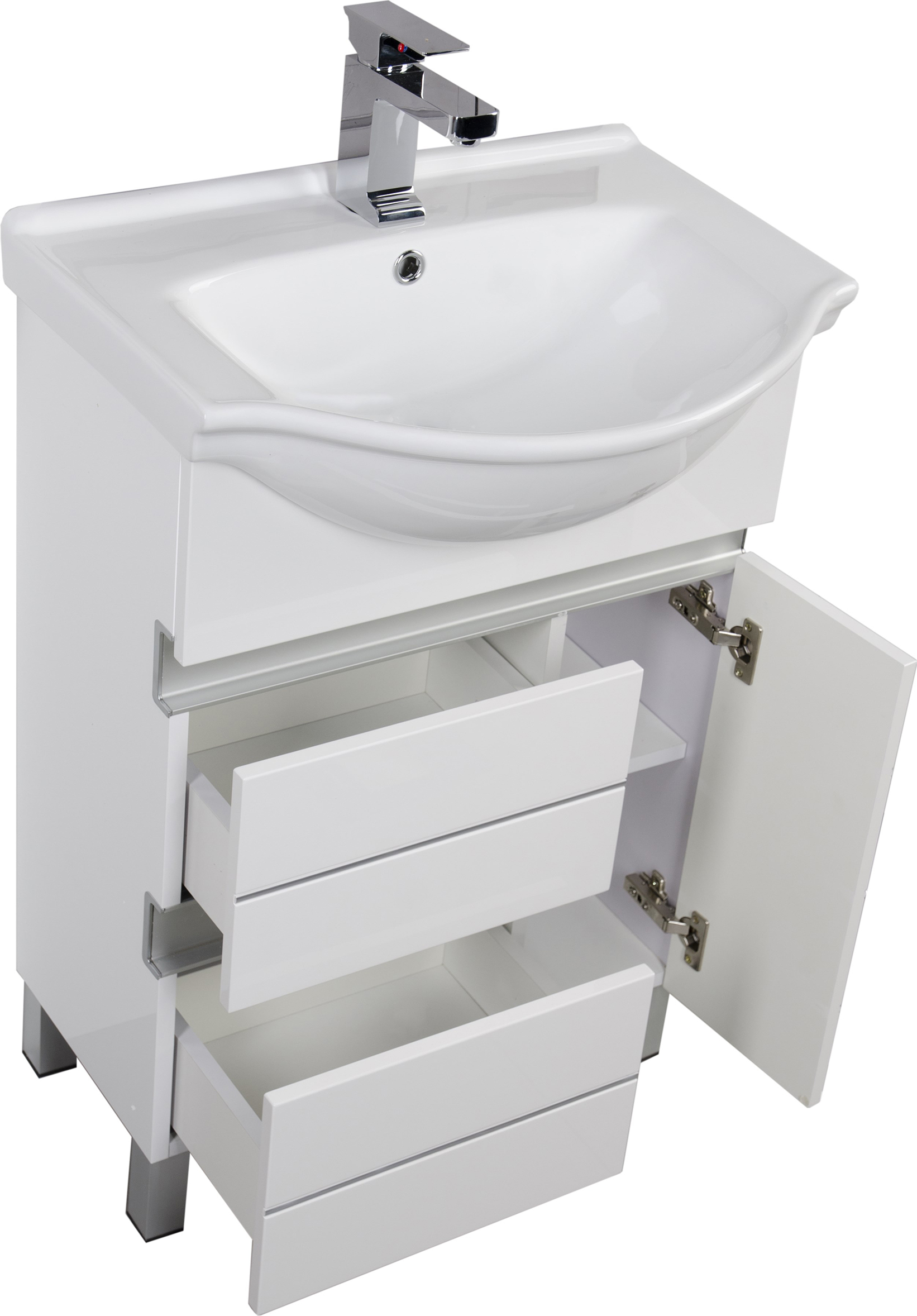 Мебель для ванной Aquanet Доминика 60 белая 171684 - 6