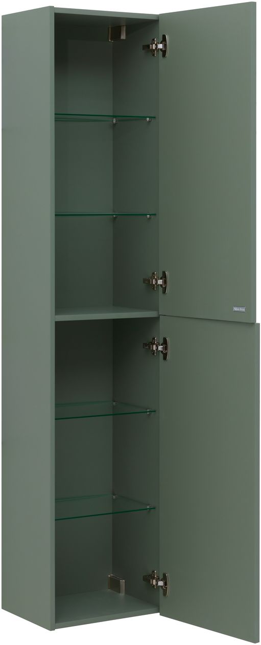 Шкаф пенал Allen Brau Eclipse 40 подвесной  серо - зеленый матовый 1.E1005.CGM - 5