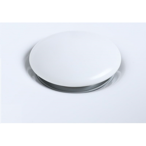 Донный клапан для раковины WeltWasser WW PP GL-WT белый глянцевый с переливом  10000003677 - 1