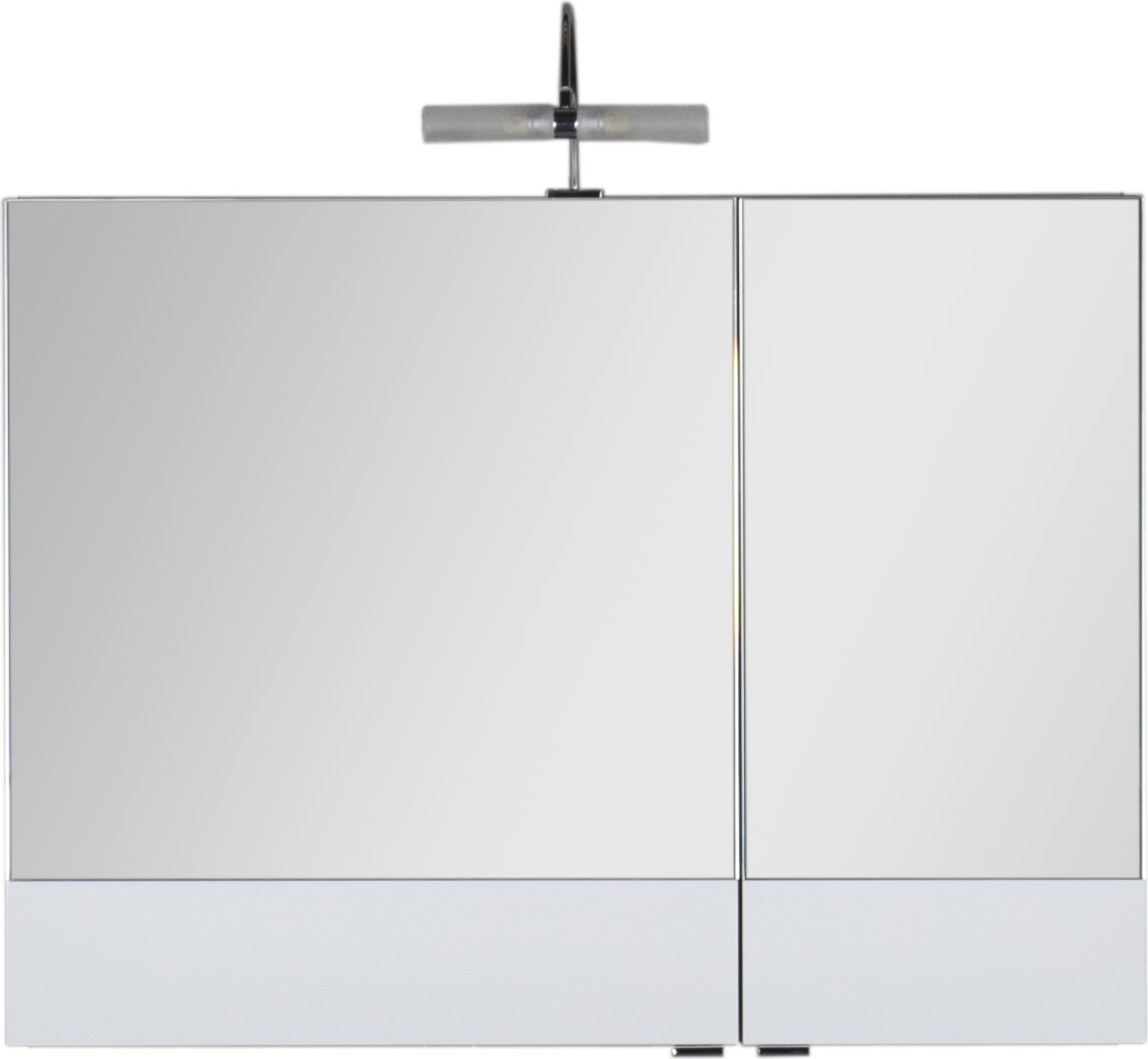 Мебель для ванной Aquanet Верона 90 белая, 1 ящик, 2 двери - 10