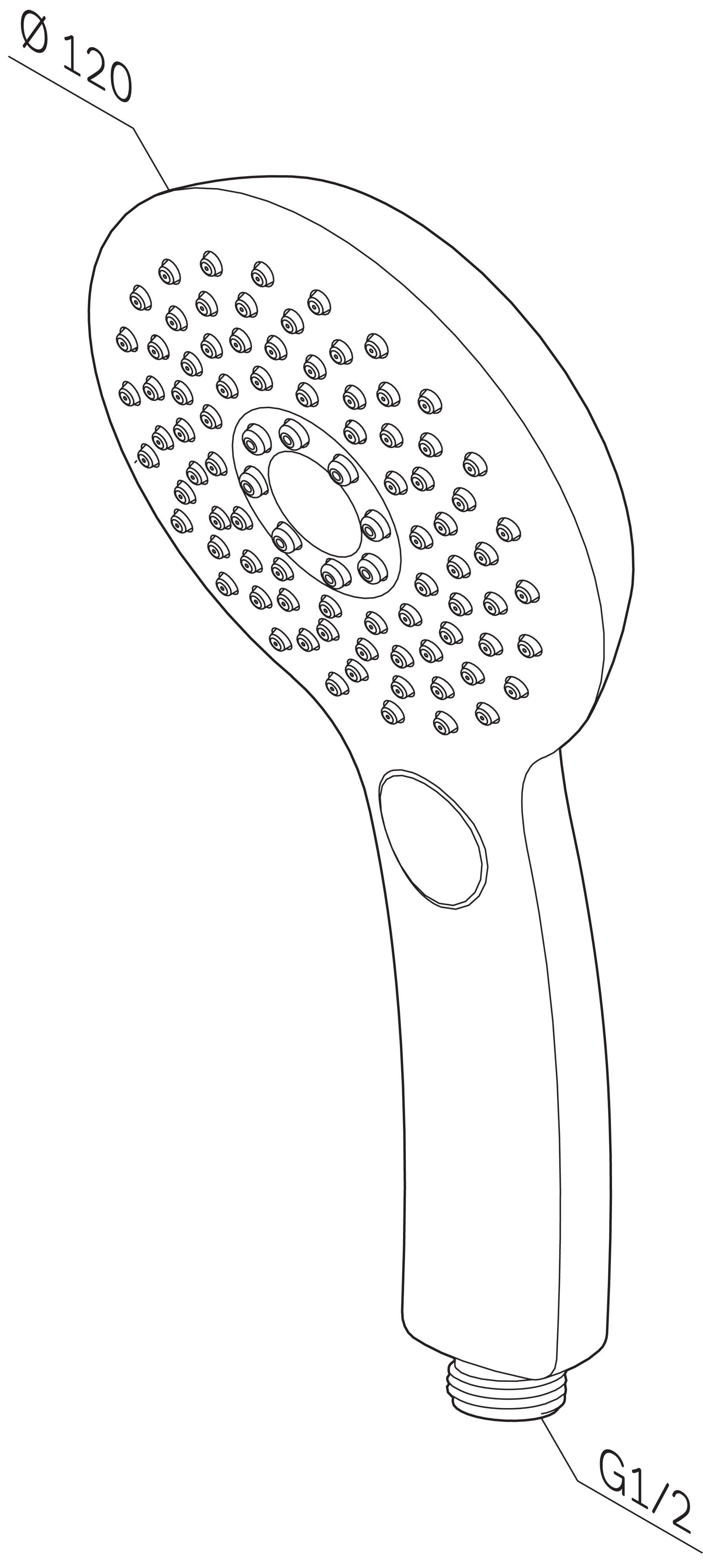 Душевая лейка AM.PM Inspire V2.0 F0250A000 - 3