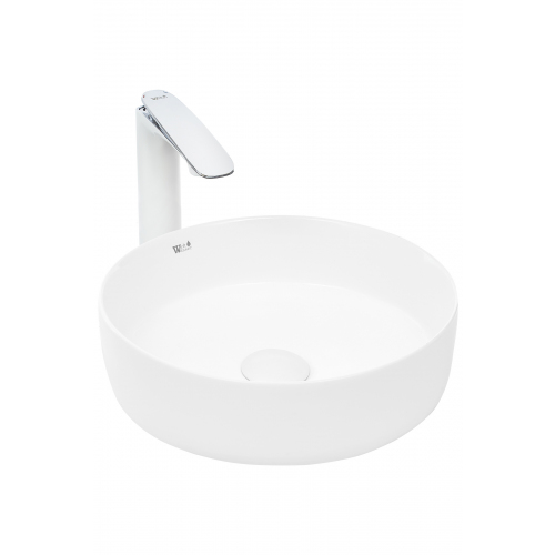 Раковина накладная Weltwasser WW ELBACH 3134 MW 35.5 матовый белый  10000004644 - 0