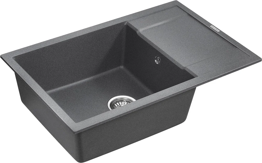 Мойка кухонная Paulmark Verlass 78 графит PM317850-DG - 1