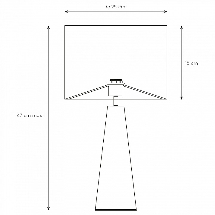 Настольная лампа Lucide Extravaganza Velvet 10501/81/37 - 3