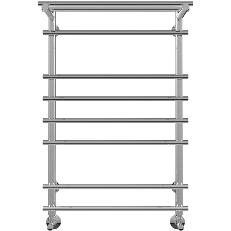 Водяной полотенцесушитель Terminus Ватра П8 500х796 с полкой Хром 4670030723246 - 0