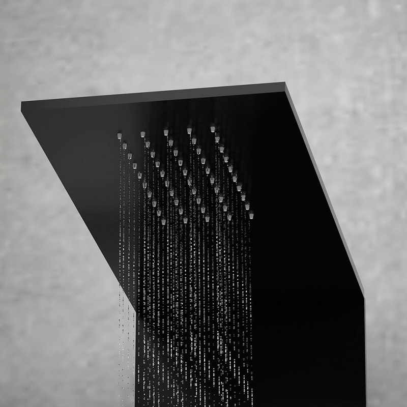 Душевая кабина Black&White Galaxy 90х90 черная с гидромассажем 8701900 - 2