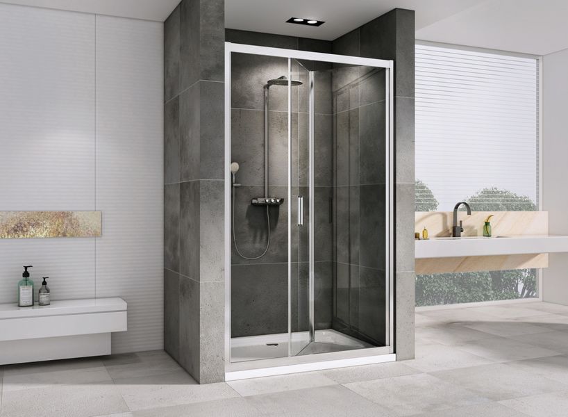 Душевая дверь ABBER Sonnenstrand 90 профиль хром  AG07090 - 2