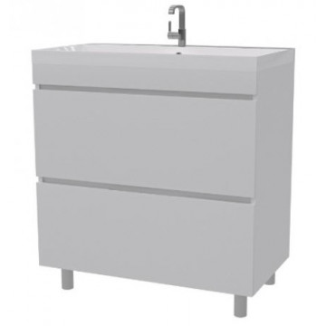 Тумба под раковину напольная Stella Polar Памелла 90 белая SP-00000669 - 0