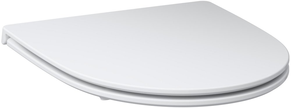 Крышка-сиденье AM.PM Awe C117853WH с микролифтом, петли хром - 0