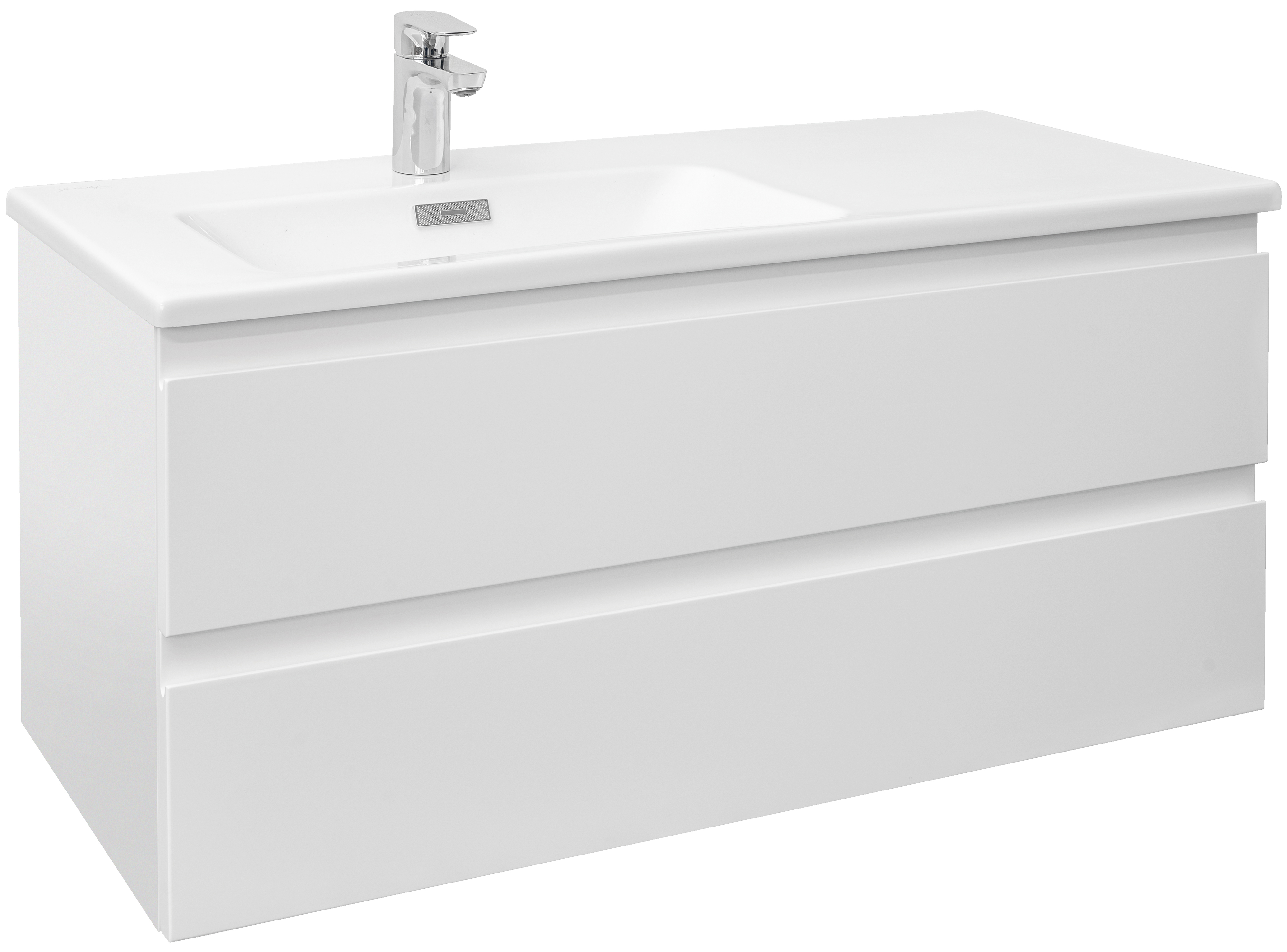 Тумба для комплекта Jacob Delafon Madeleine EB2054-J5 L белый блестящий - 0