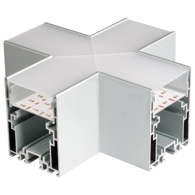 Коннектор X-образный Arlight S2-Line-5470-X90 крестовой 021258 - 0