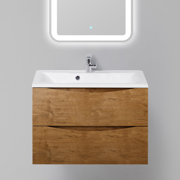 Тумба под раковину BelBagno Marino 80 светлое дерево MARINO-800-2C-SO-RN-P - 0