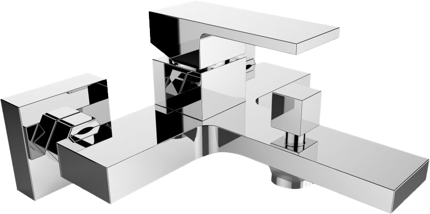 Смеситель BelBagno Romano ROM-VAS-CRM для ванны с душем - 0