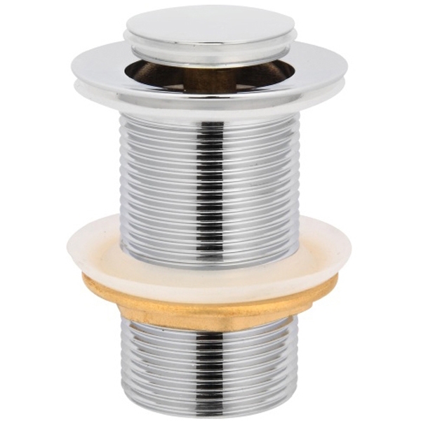 Донный клапан для раковины Ceramalux хром  RD014 - 0