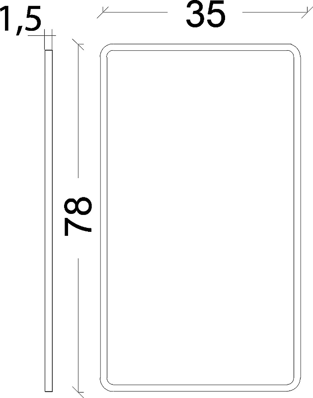 Ножки для тумбы Boheme Armadi Art Vallessi черный 839-A к - 3