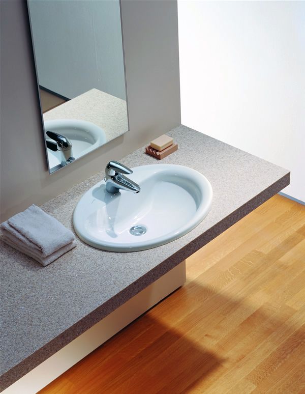 Раковина Laufen Pro 8.1395.1.000.104.1 встраиваемая - 2