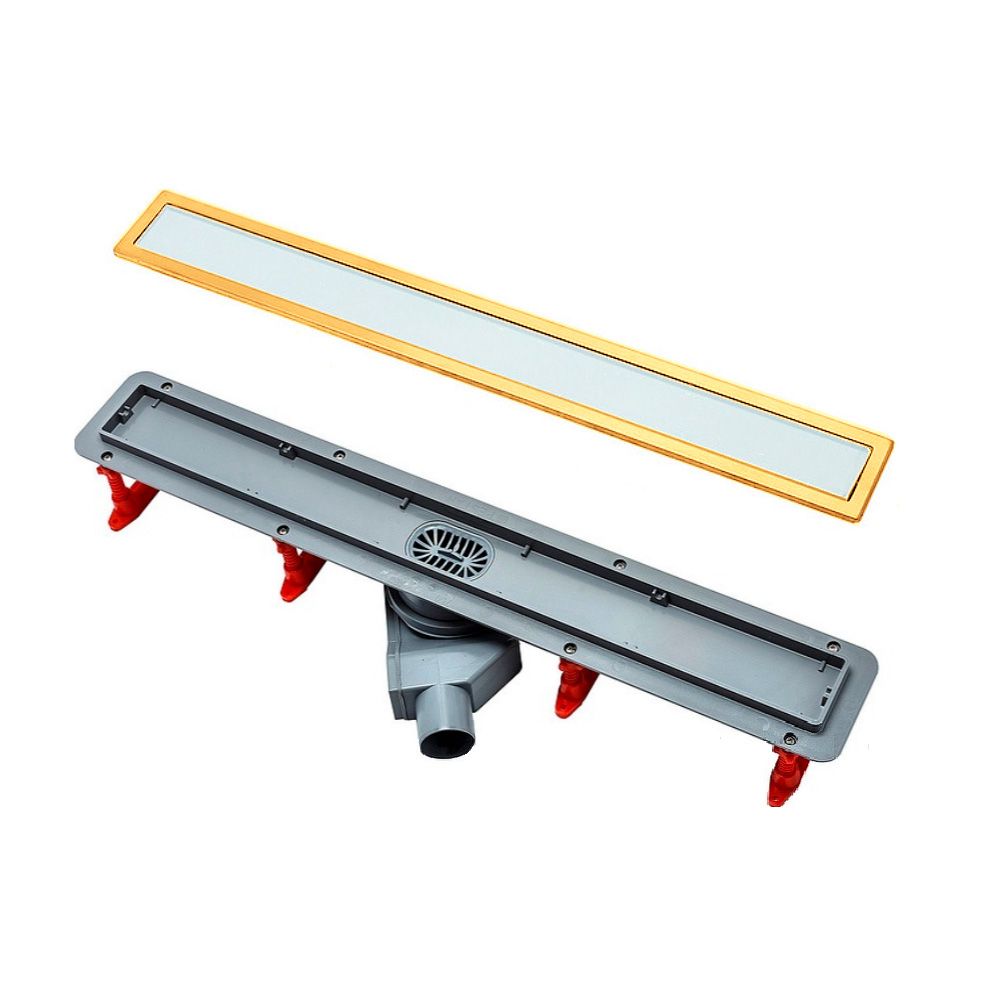 Душевой лоток Pestan Confluo Premium White Glass Line 750 Gold 13100123 - 2
