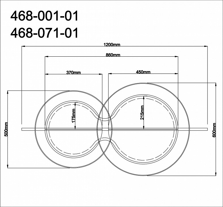 Настенный светодиодный светильник Velante 468-001-01 - 1