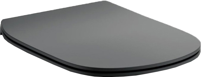 Крышка-сиденье для унитаза Ideal Standard Tesi с микролифтом черный матовый T3527V3 - 0