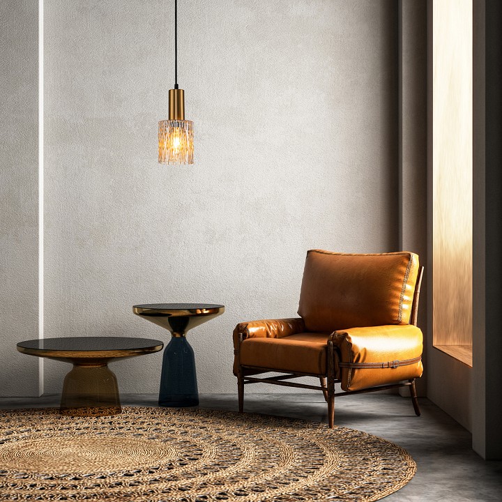 Подвесной светильник Escada Rain 10189/1S Brass - 2