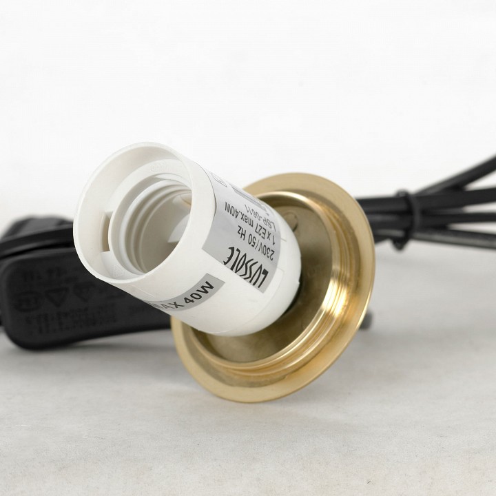 Настольная лампа декоративная Lussole Cleburne LSP-0611 - 4