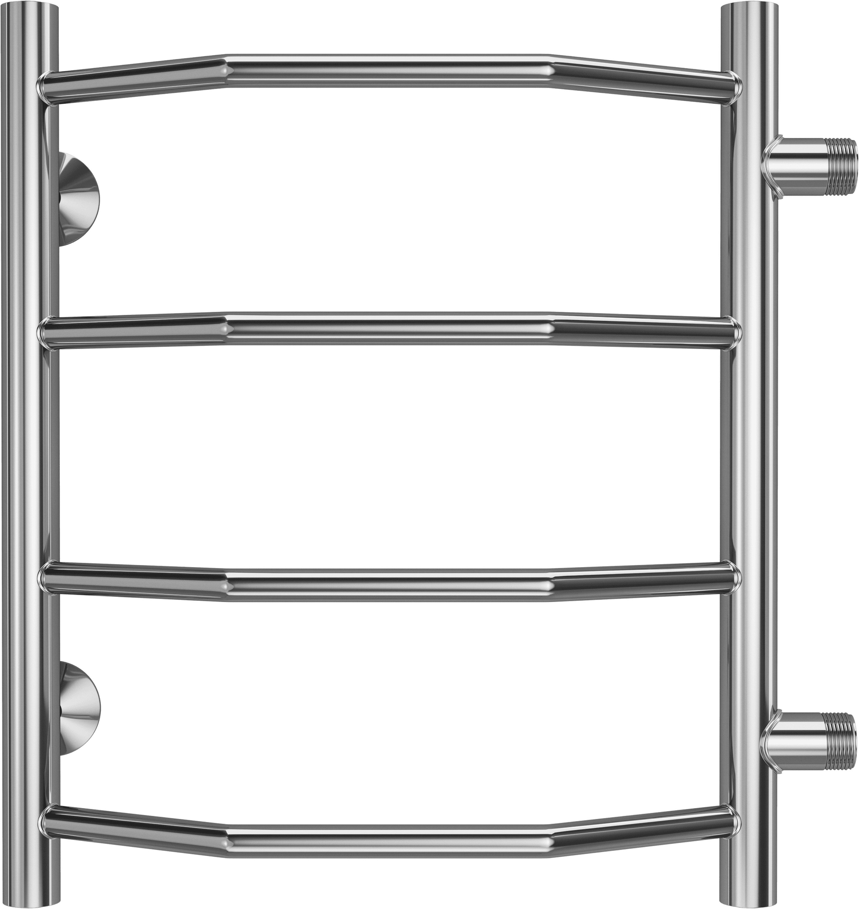 Водяной полотенцесушитель Terminus Виктория П4 400x500 Хром боковое подключение 4670078530042 - 0