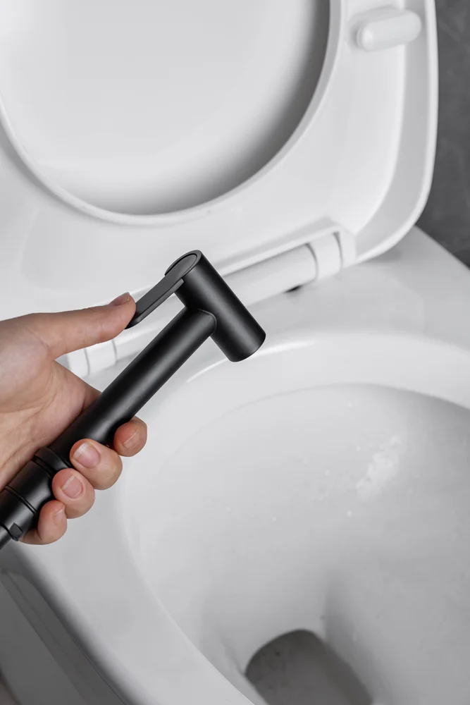 Гигиенический душ Allen Brau Priority черный матовый 5.31005-31 - 6