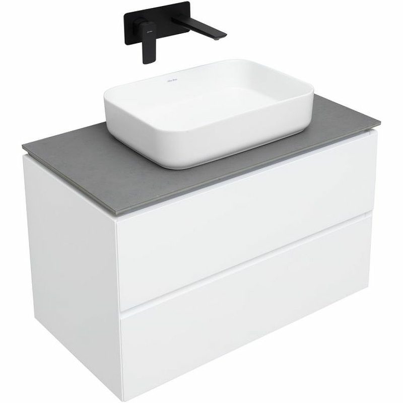 Тумба под раковину Allen Brau Infinity 85 белый матовый 1.21001.WM - 9