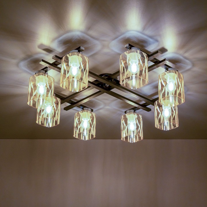 Потолочная люстра Citilux Сафари CL145281 - 10