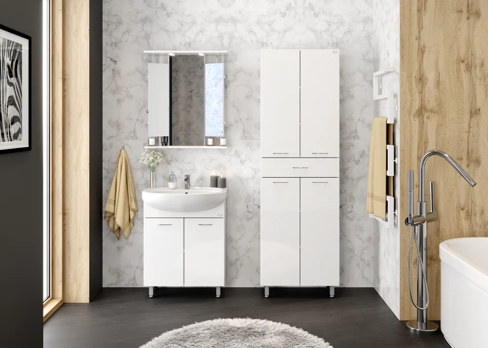 Шкаф-пенал Onika Модерн 60 белый  406002 - 4