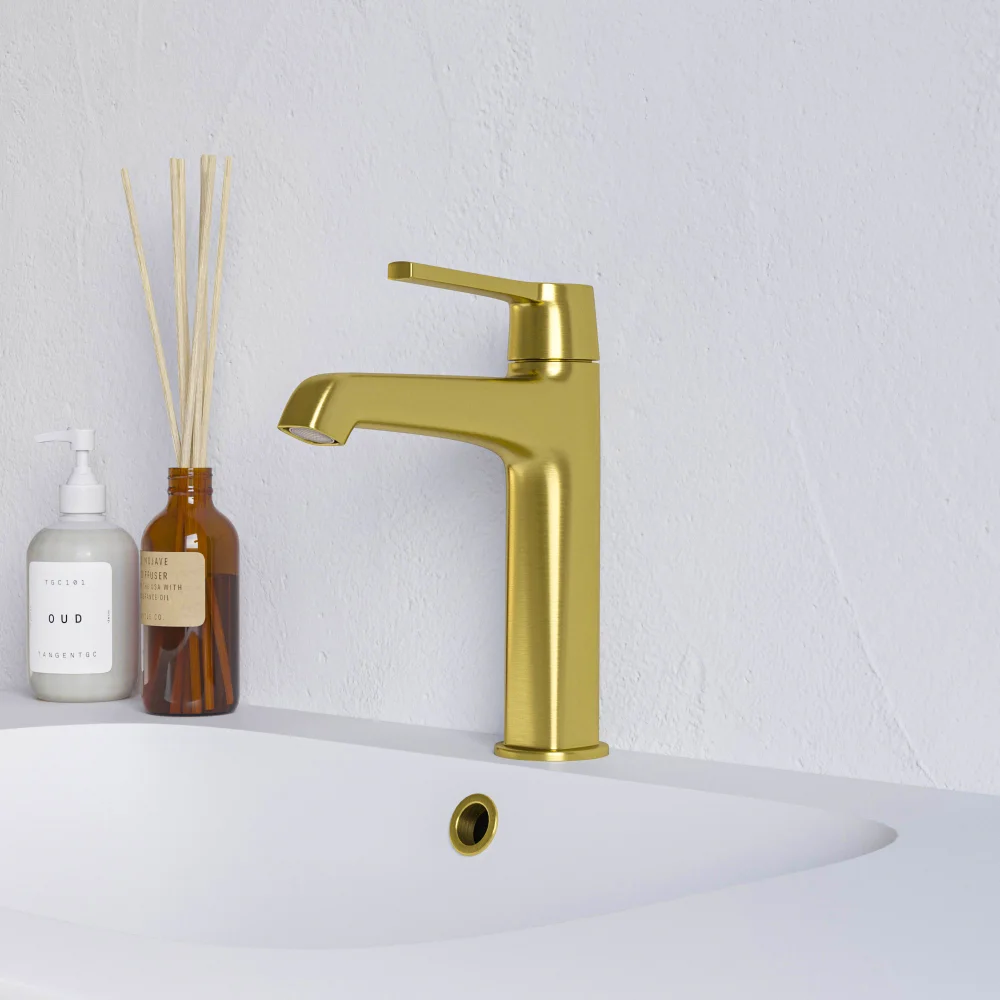 Смеситель для раковины RGW Shower Panels золото 511405301-06 - 1