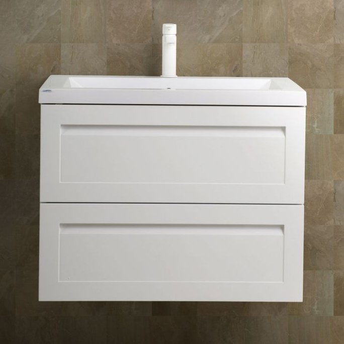 Тумба для комплекта Art&Max Platino 75, подвесная, белый матовый AM-Platino-750-2C-SO-BM - 0