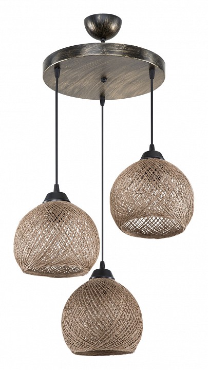 Подвесной светильник TopLight Lizbeth TL1612R-03DB - 0