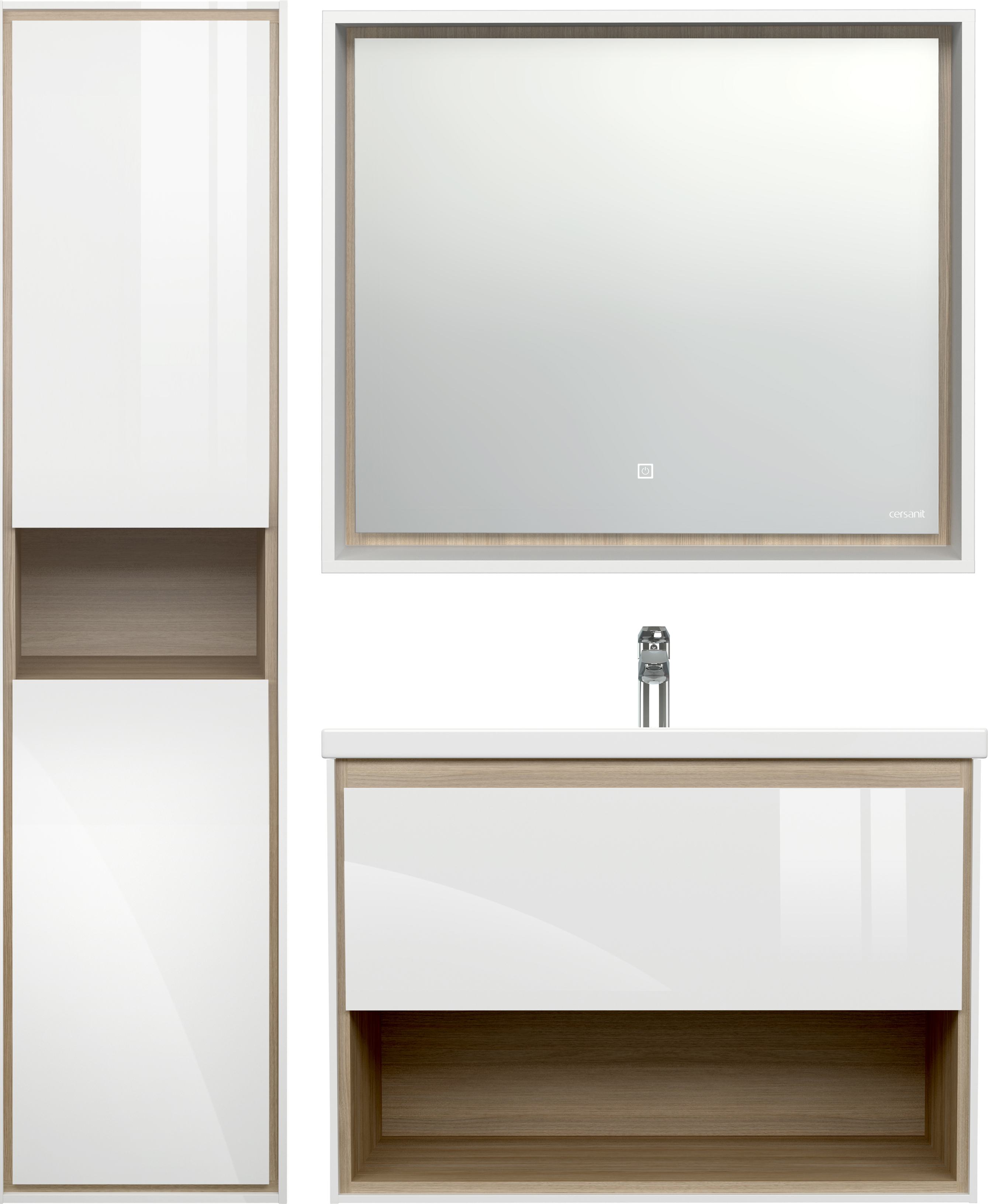 Тумба для комплекта Cersanit Louna 80 64071 - 1